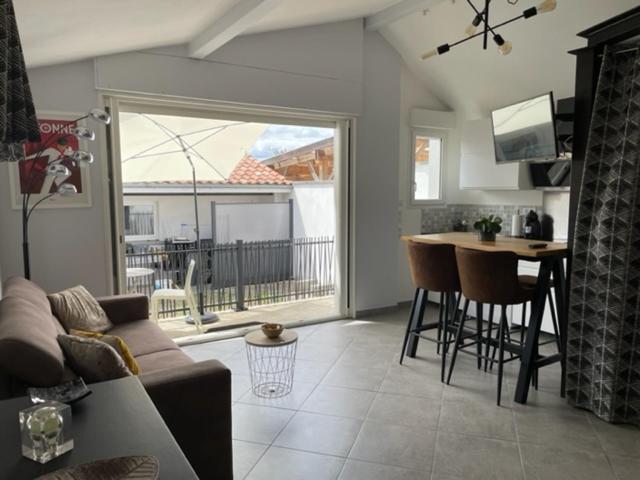 Charmant Studio Pouvant Accueillir 4 Personnes Anglet Bagian luar foto
